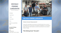 Desktop Screenshot of escualo-fishing-lanzarote.com