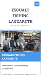 Mobile Screenshot of escualo-fishing-lanzarote.com